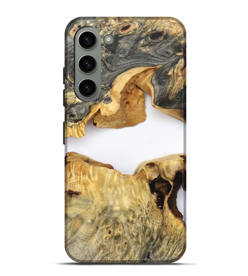 Galaxy S23 Plus Wood Live Edge Phone Case - Amari (Clear, 824000)