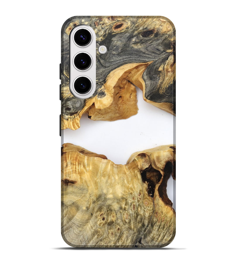 Galaxy S25 Plus Wood Live Edge Phone Case - Amari (Clear, 824000)