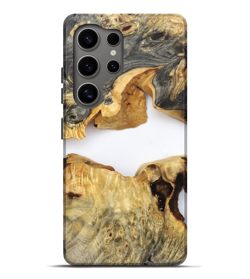 Galaxy S25 Ultra Wood Live Edge Phone Case - Amari (Clear, 824000)
