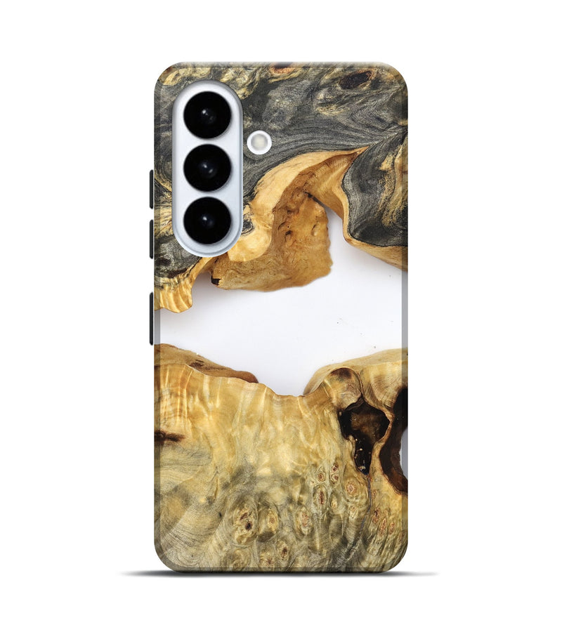 Galaxy S26 Wood Live Edge Phone Case - Amari (Clear, 824000)