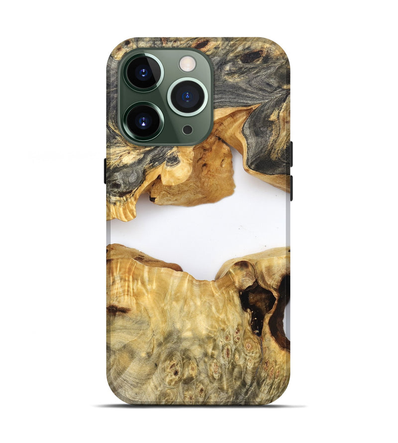 iPhone 13 Pro Wood Live Edge Phone Case - Amari (Clear, 824000)