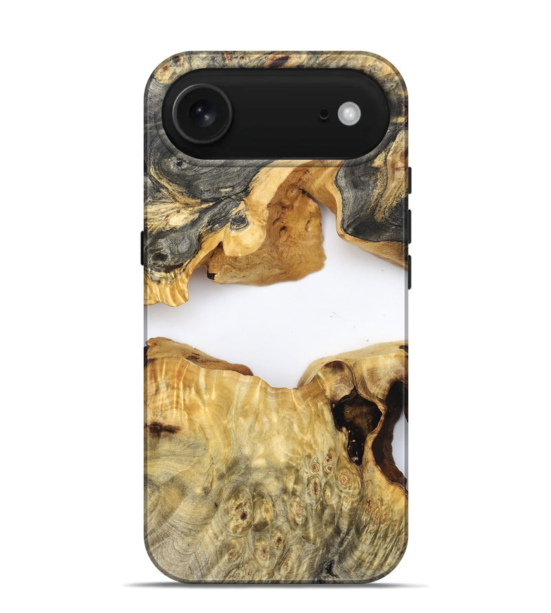 iPhone 17 Air Wood Live Edge Phone Case - Amari (Clear, 824000)