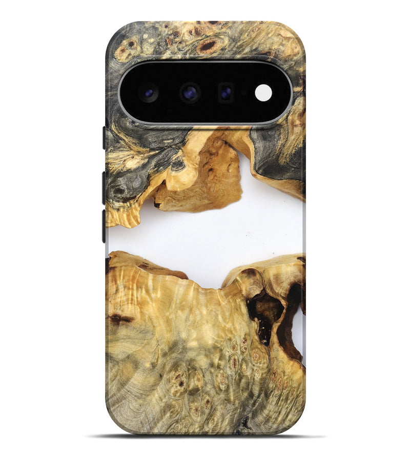 Pixel 11 Pro XL Wood Live Edge Phone Case - Amari (Clear, 824000)