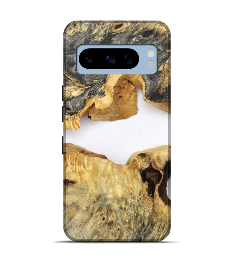 Pixel 8 Pro Wood Live Edge Phone Case - Amari (Clear, 824000)