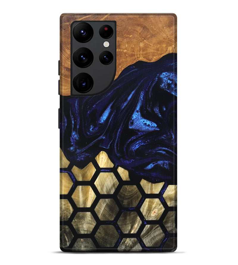 Galaxy S22 Ultra Wood Live Edge Phone Case - Kara (Pattern, 824003)