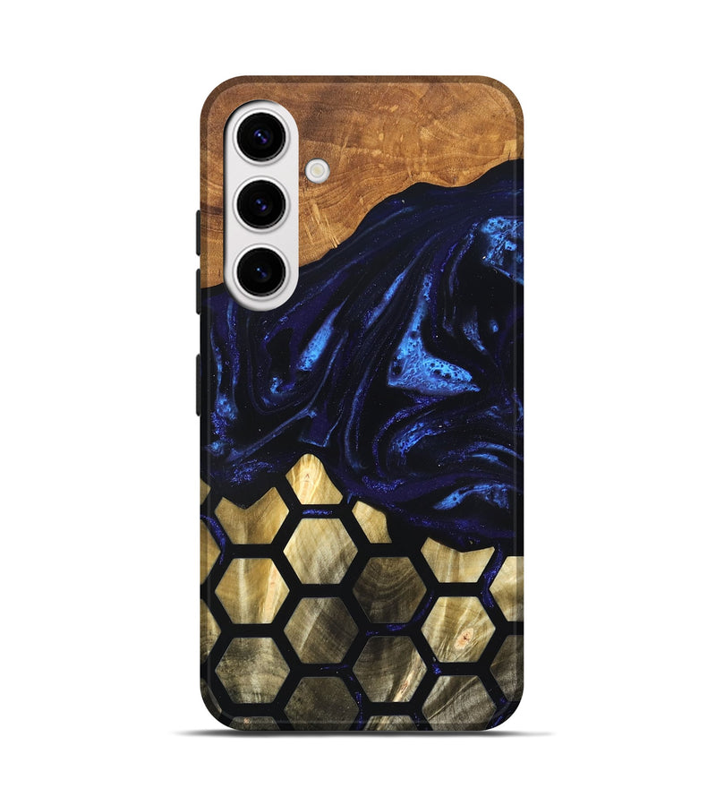 Galaxy S25 Wood Live Edge Phone Case - Kara (Pattern, 824003)