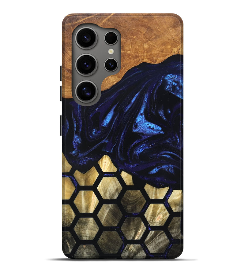 Galaxy S25 Ultra Wood Live Edge Phone Case - Kara (Pattern, 824003)