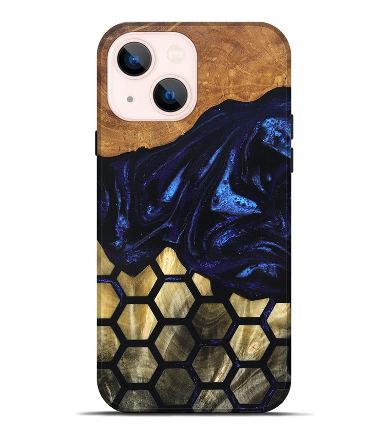 iPhone 14 Plus Wood Live Edge Phone Case - Kara (Pattern, 824003)