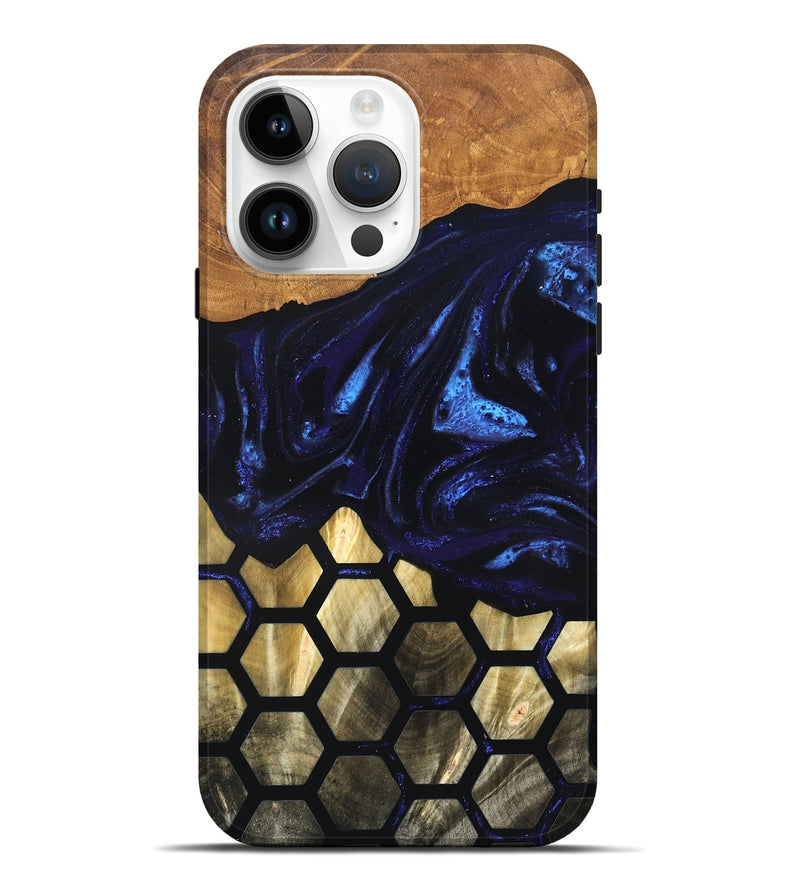 iPhone 15 Pro Max Wood Live Edge Phone Case - Kara (Pattern, 824003)