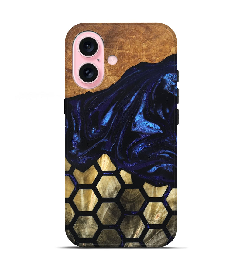 iPhone 17 Wood Live Edge Phone Case - Kara (Pattern, 824003)