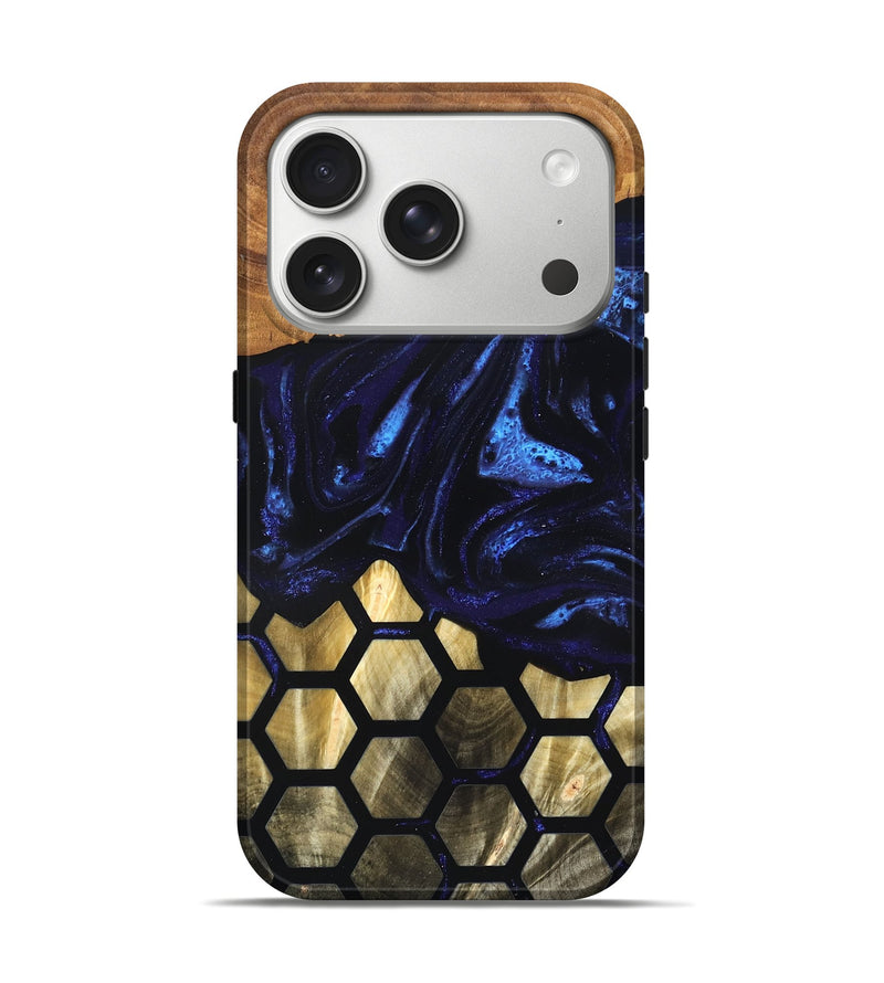 iPhone 17 Pro Wood Live Edge Phone Case - Kara (Pattern, 824003)