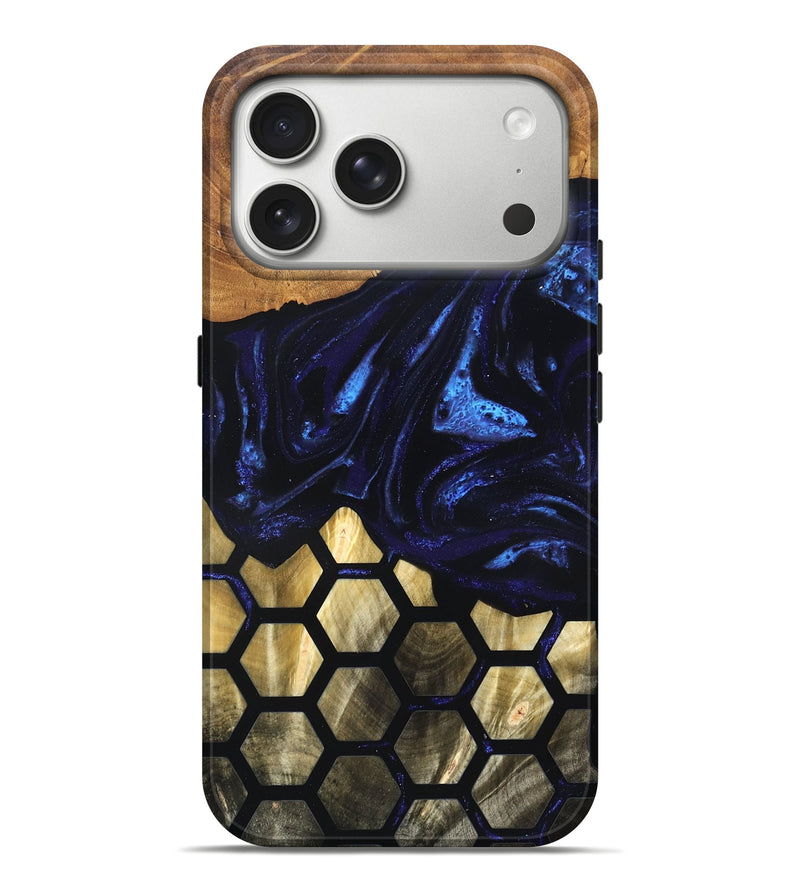 iPhone 17 Pro Max Wood Live Edge Phone Case - Kara (Pattern, 824003)