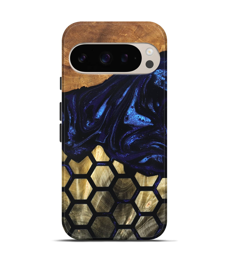 Pixel 9 Wood Live Edge Phone Case - Kara (Pattern, 824003)