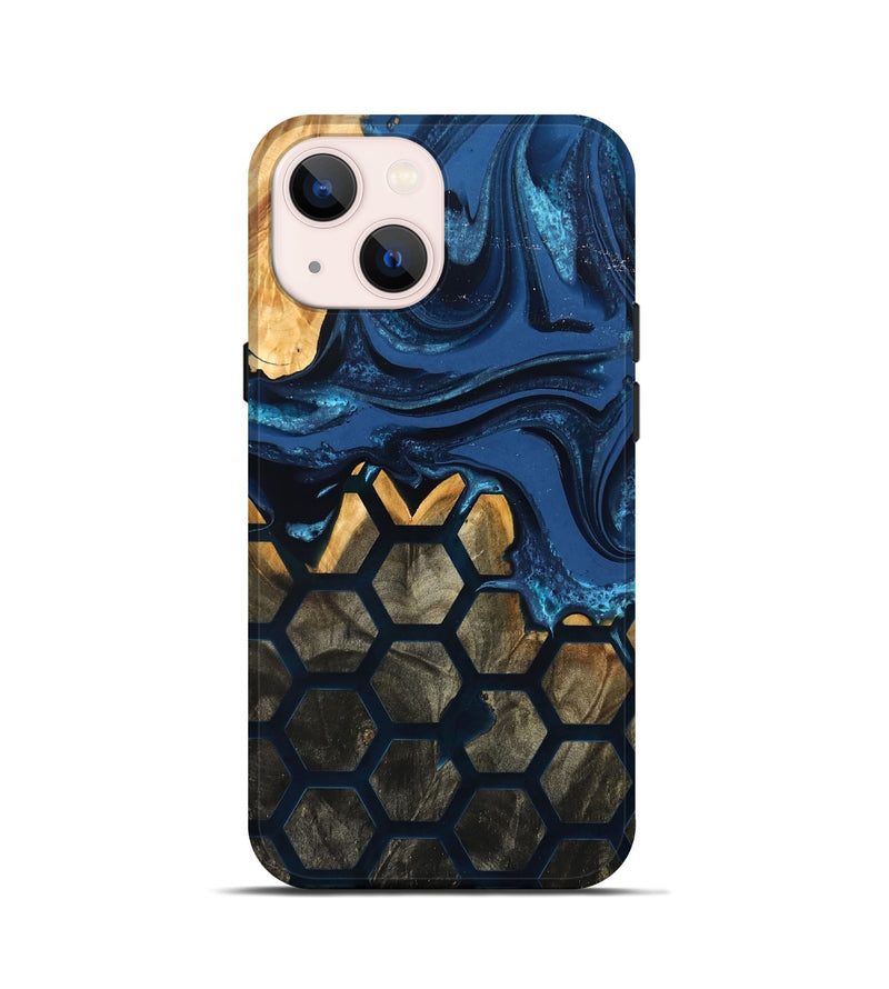 iPhone 13 mini Wood Live Edge Phone Case - Gerardo (Pattern, 824013)