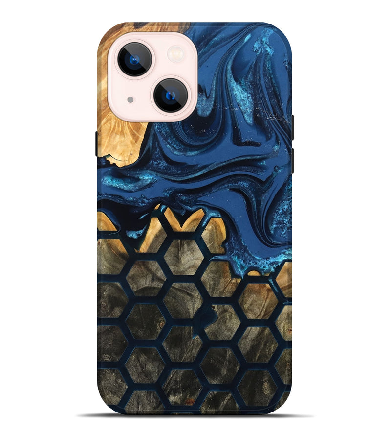 iPhone 14 Plus Wood Live Edge Phone Case - Gerardo (Pattern, 824013)