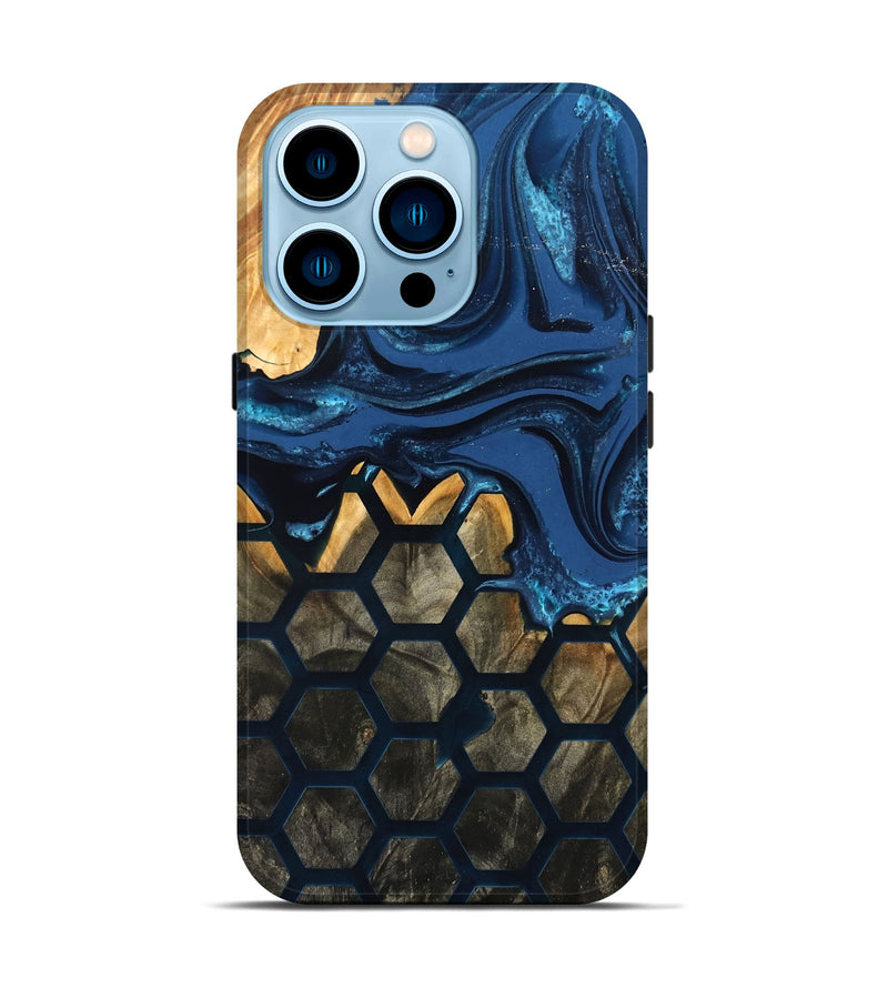iPhone 14 Pro Wood Live Edge Phone Case - Gerardo (Pattern, 824013)