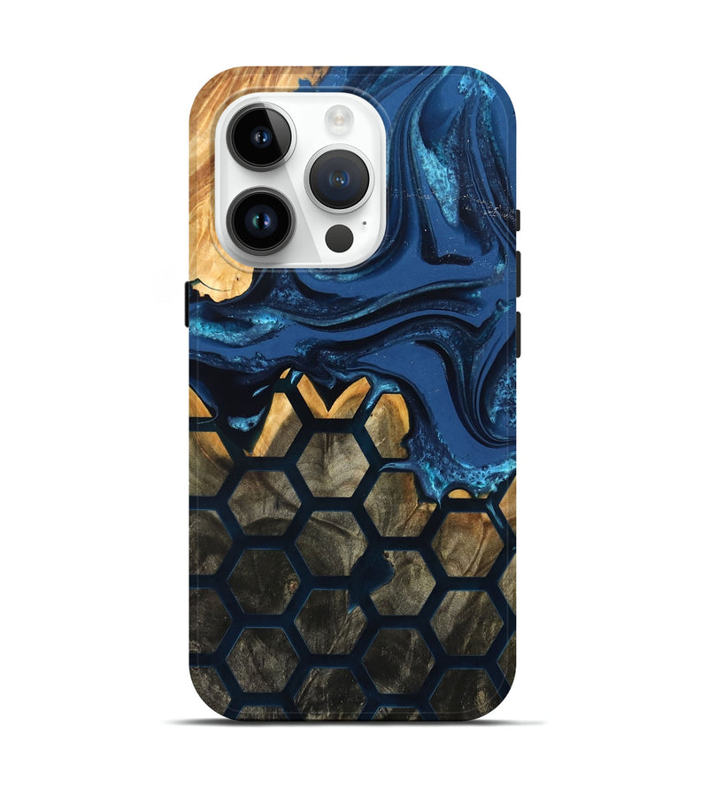 iPhone 15 Pro Wood Live Edge Phone Case - Gerardo (Pattern, 824013)