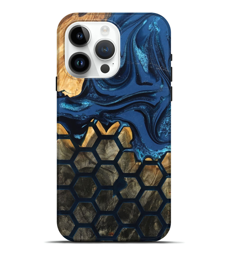 iPhone 15 Pro Max Wood Live Edge Phone Case - Gerardo (Pattern, 824013)