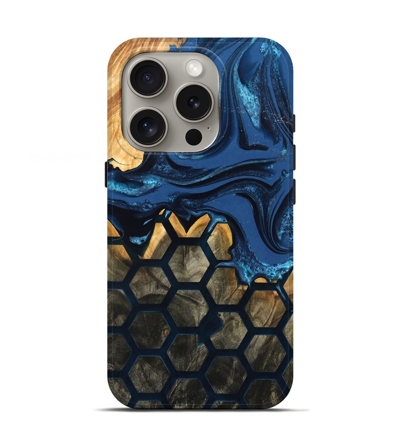 iPhone 16 Pro Wood Live Edge Phone Case - Gerardo (Pattern, 824013)