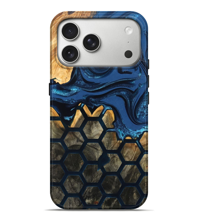 iPhone 17 Pro Max Wood Live Edge Phone Case - Gerardo (Pattern, 824013)