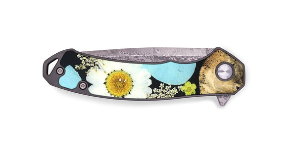 EDC Wood Pocket Knife - Tracie (Bloom, 824017)
