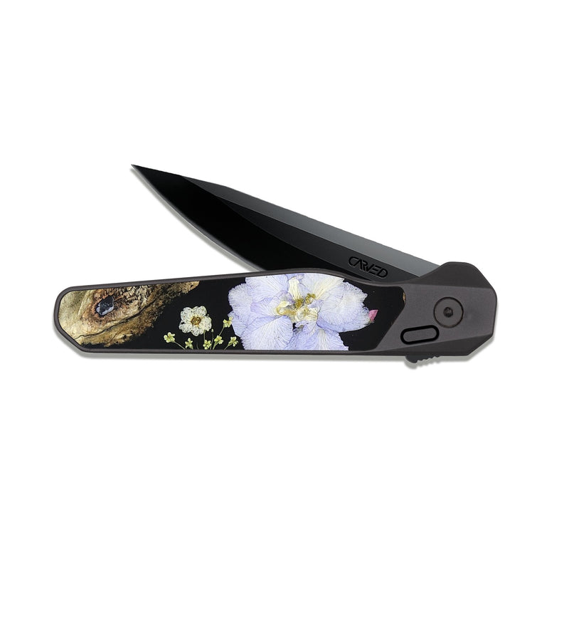 EDC Dark Slate Wood Pocket Knife - Alfred (Bloom, 824019)