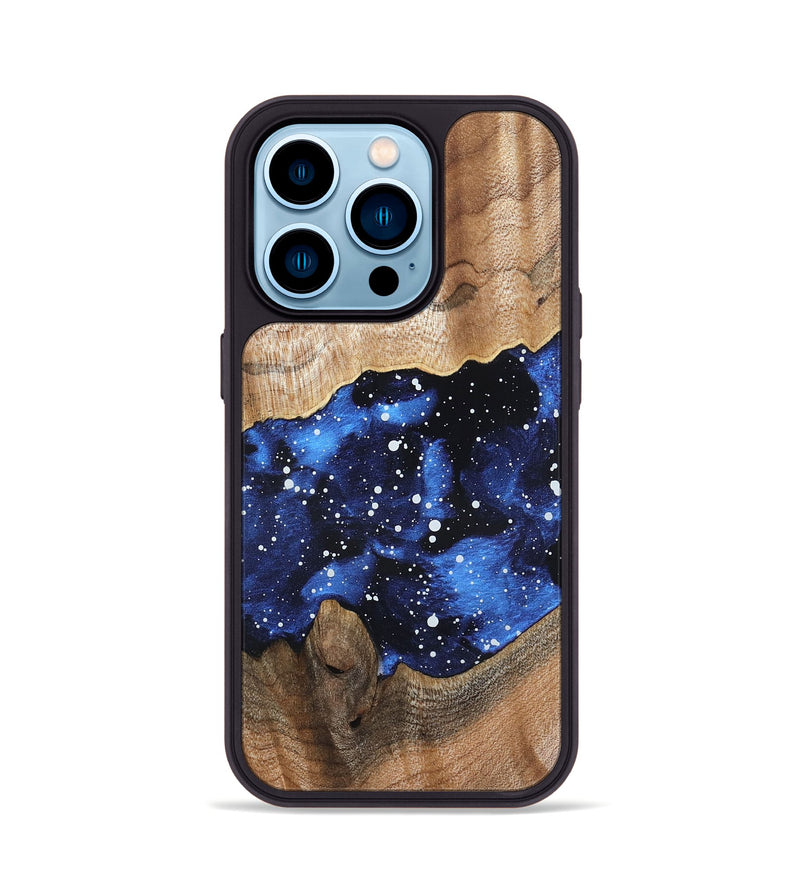 iPhone 14 Pro Wood Phone Case - Shawnte (Cosmos, 824032)