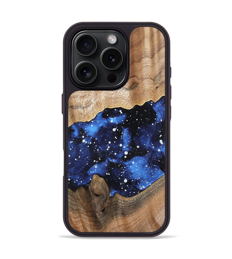 iPhone 16 Pro Wood Phone Case - Shawnte (Cosmos, 824032)