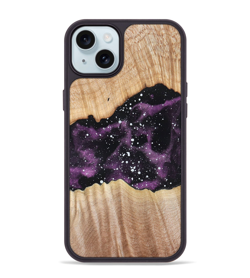 iPhone 15 Plus Wood Phone Case - Gauge (Cosmos, 824039)