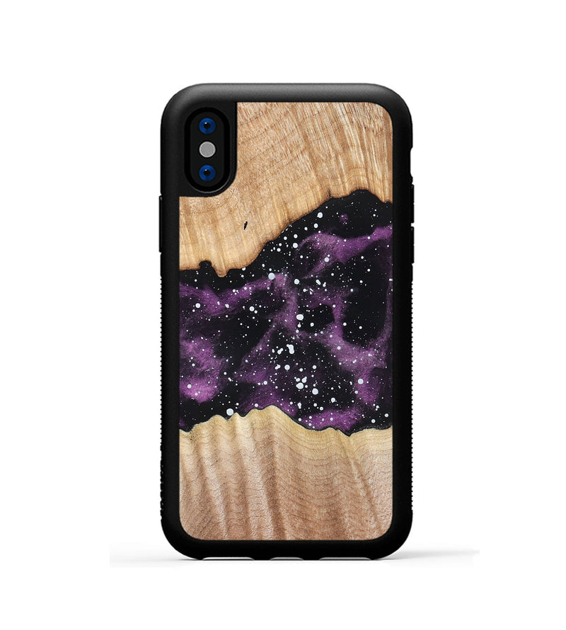 iPhone Xs Wood Phone Case - Gauge (Cosmos, 824039)