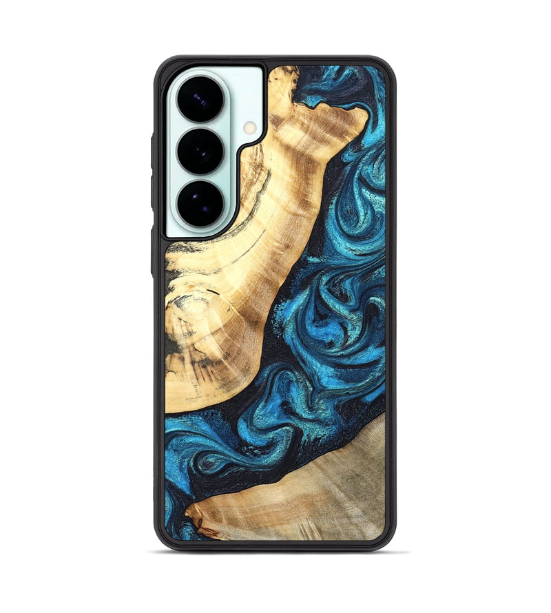 Galaxy S26 Plus Wood Phone Case - Louisa (Blue, 824044)