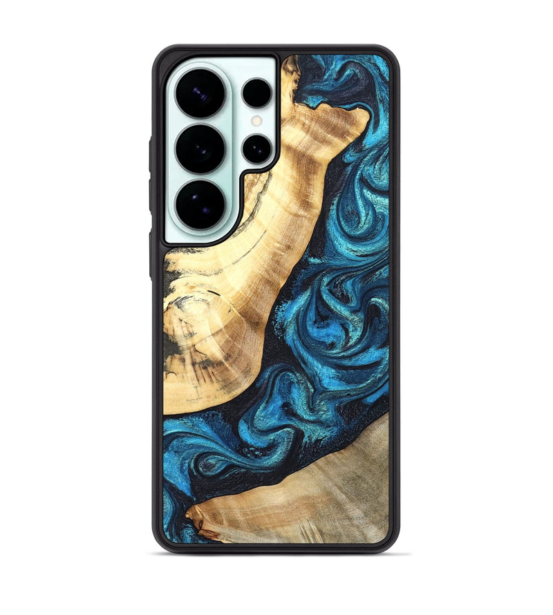Galaxy S26 Ultra Wood Phone Case - Louisa (Blue, 824044)