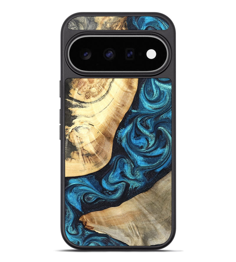 Pixel 11 Pro XL Wood Phone Case - Louisa (Blue, 824044)