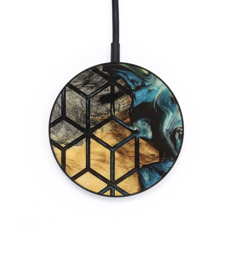 Circle Wood Wireless Charger - Maximus (Pattern, 824050)