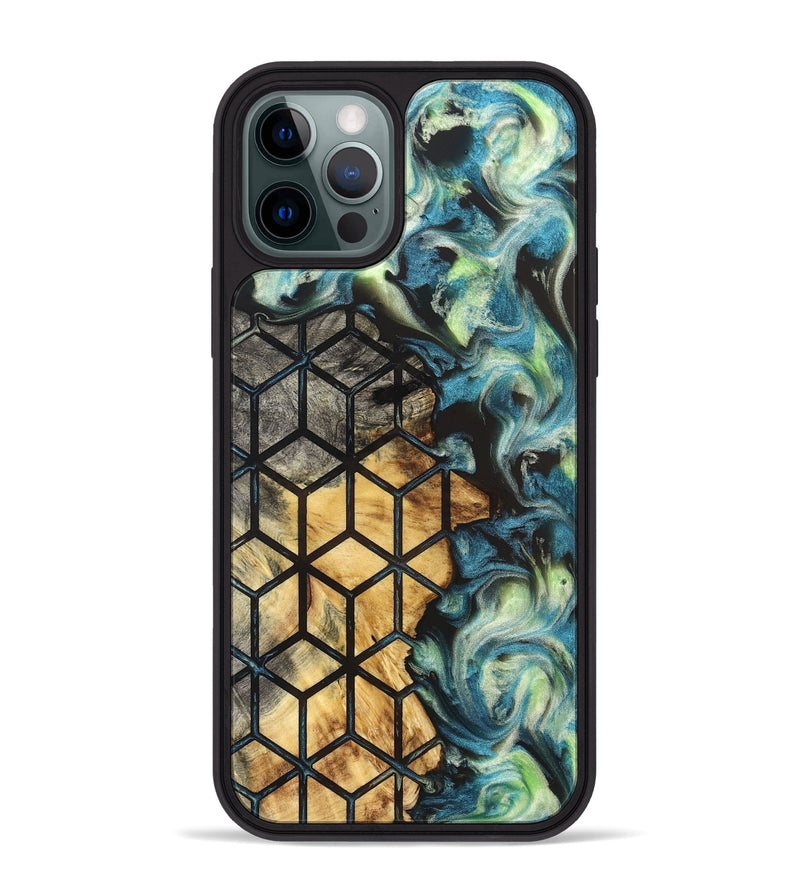 iPhone 12 Pro Max Wood Phone Case - Maximus (Pattern, 824050)