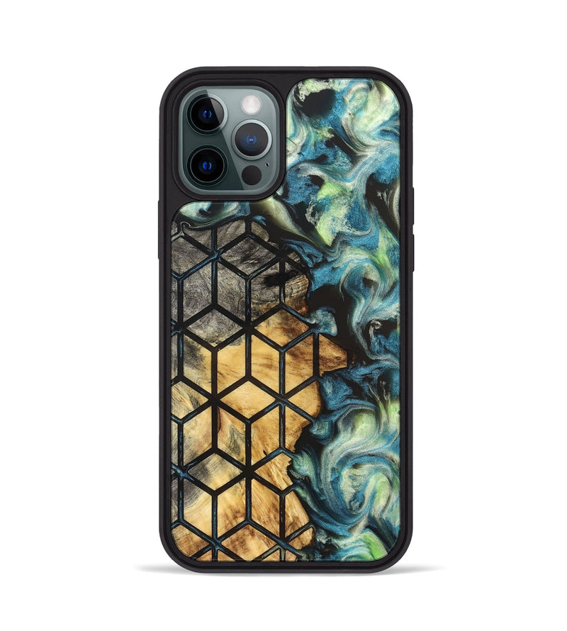 iPhone 12 Pro Wood Phone Case - Maximus (Pattern, 824050)