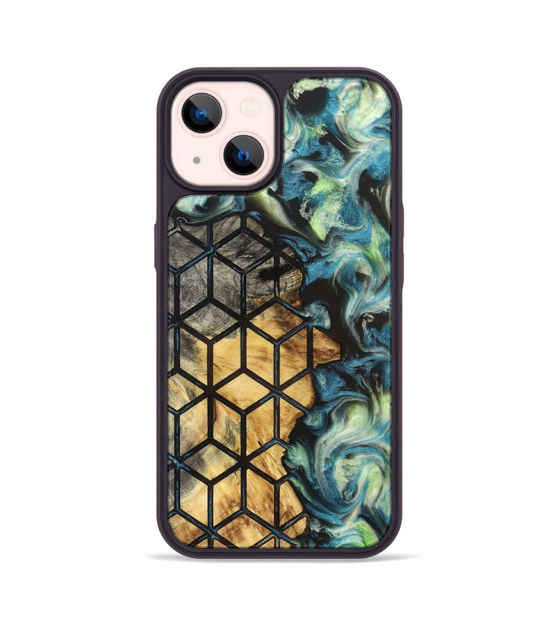 iPhone 14 Wood Phone Case - Maximus (Pattern, 824050)