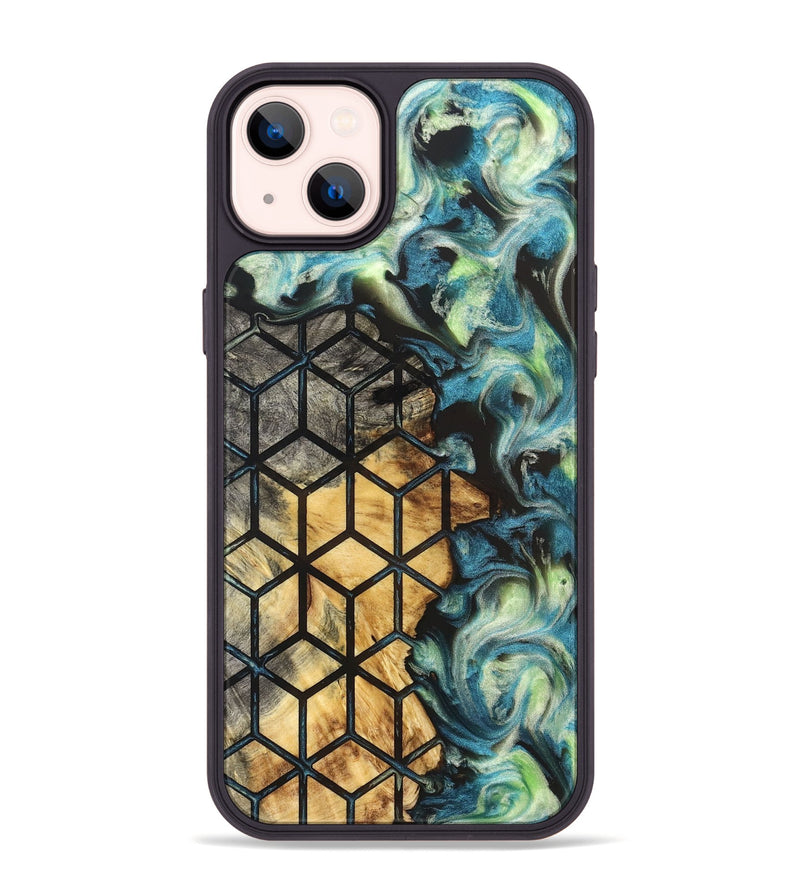 iPhone 14 Plus Wood Phone Case - Maximus (Pattern, 824050)