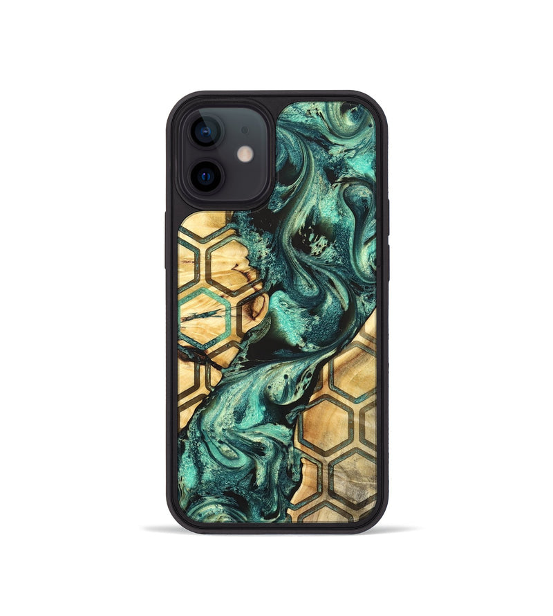 iPhone 12 mini Wood Phone Case - Ettie (Pattern, 824053)