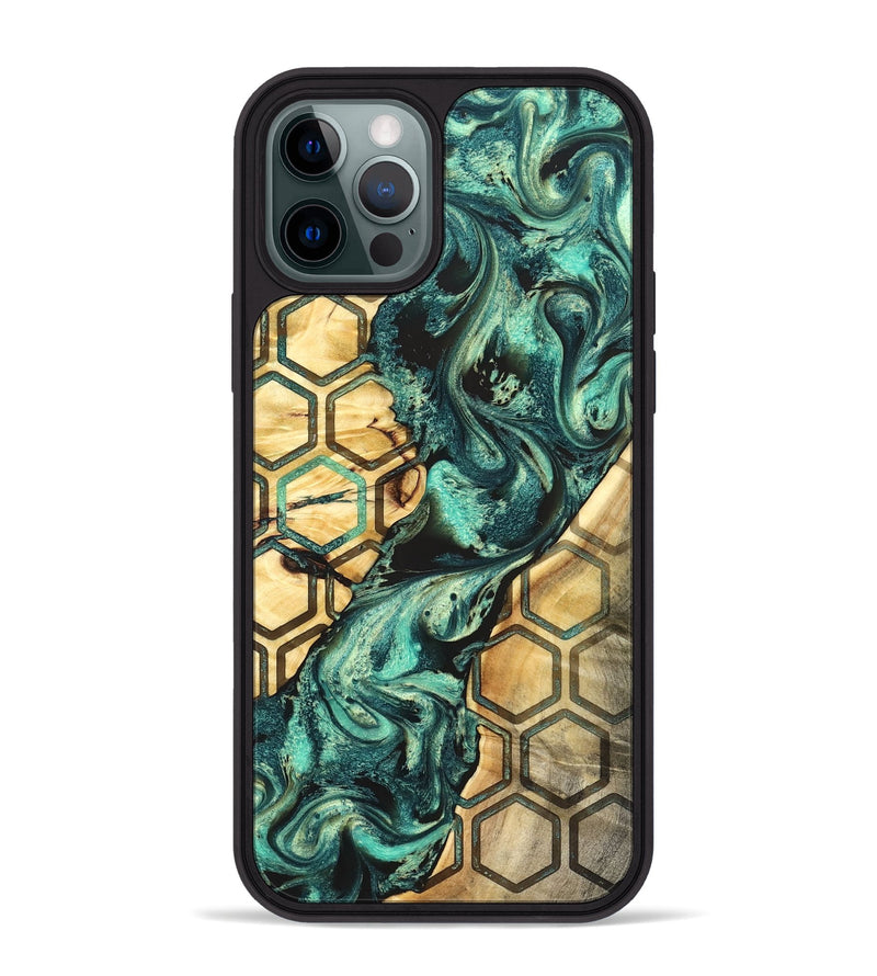 iPhone 12 Pro Max Wood Phone Case - Ettie (Pattern, 824053)