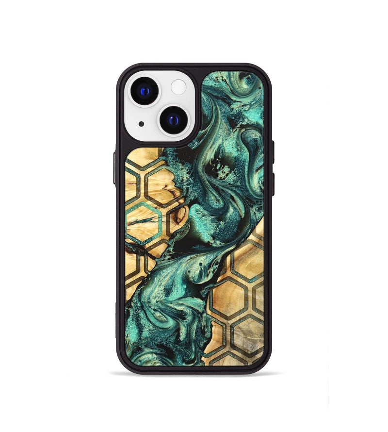 iPhone 13 mini Wood Phone Case - Ettie (Pattern, 824053)