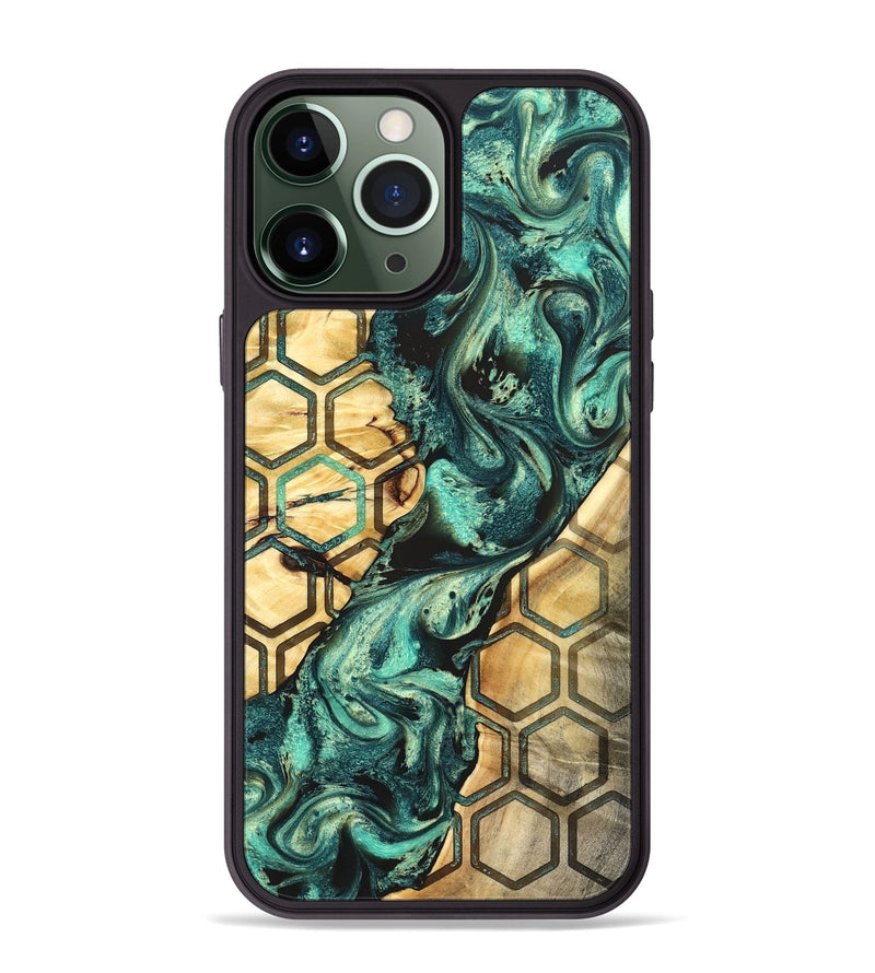 iPhone 13 Pro Max Wood Phone Case - Ettie (Pattern, 824053)