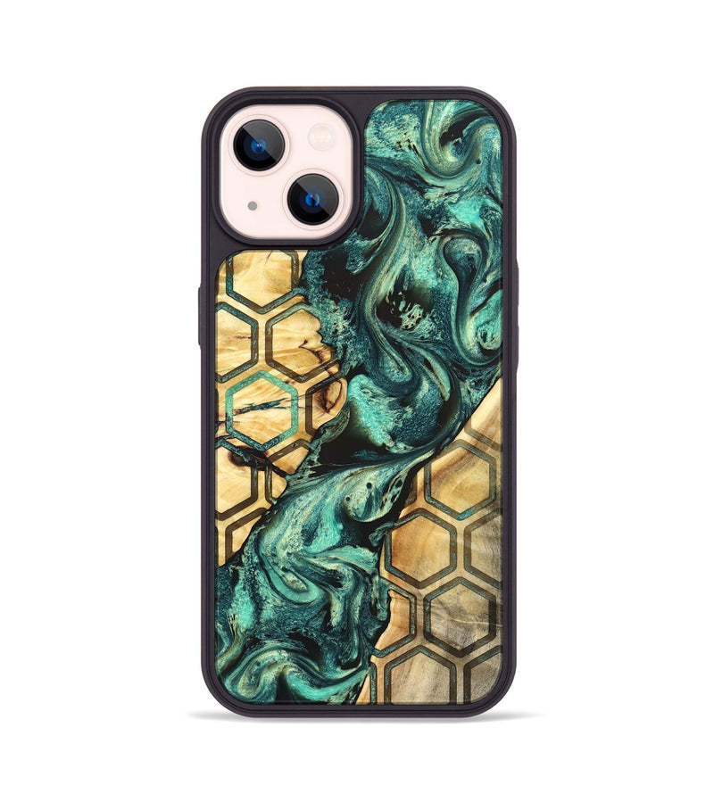 iPhone 14 Wood Phone Case - Ettie (Pattern, 824053)