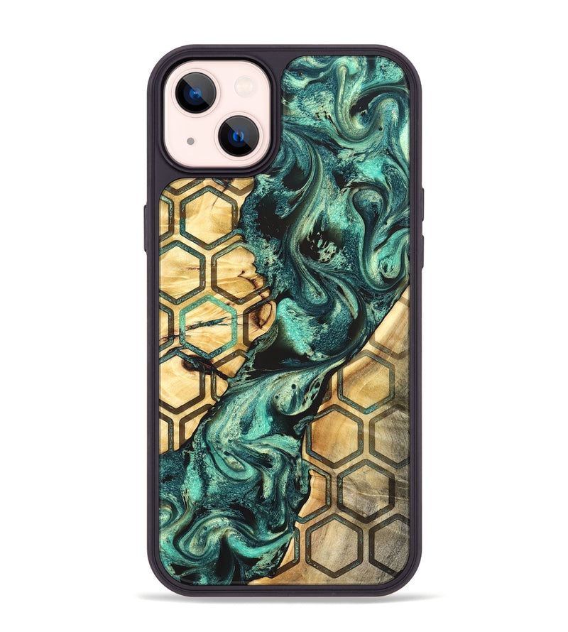 iPhone 14 Plus Wood Phone Case - Ettie (Pattern, 824053)