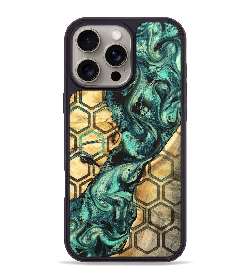 iPhone 16 Pro Max Wood Phone Case - Ettie (Pattern, 824053)