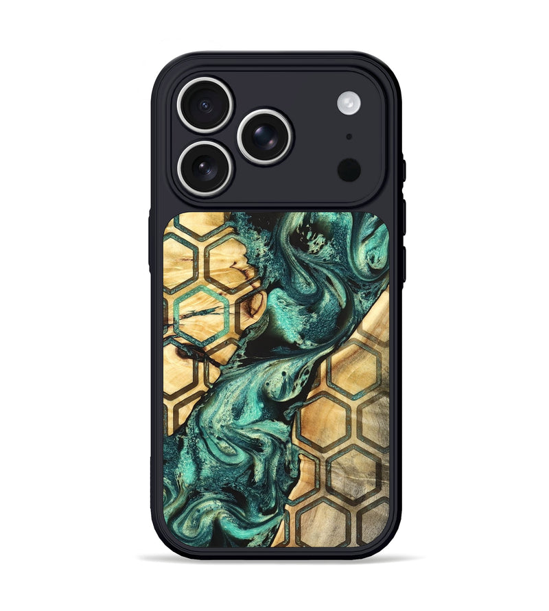 iPhone 17 Pro Wood Phone Case - Ettie (Pattern, 824053)