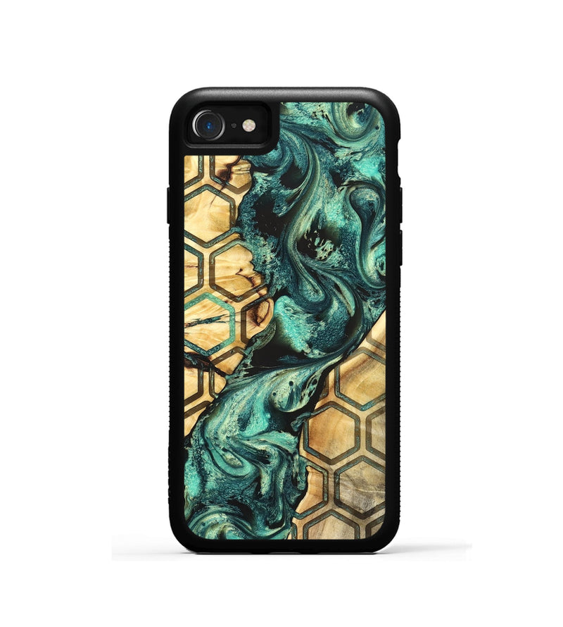 iPhone SE Wood Phone Case - Ettie (Pattern, 824053)