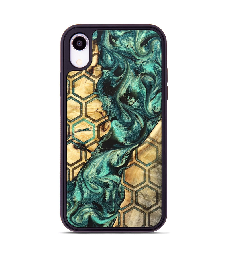 iPhone Xr Wood Phone Case - Ettie (Pattern, 824053)