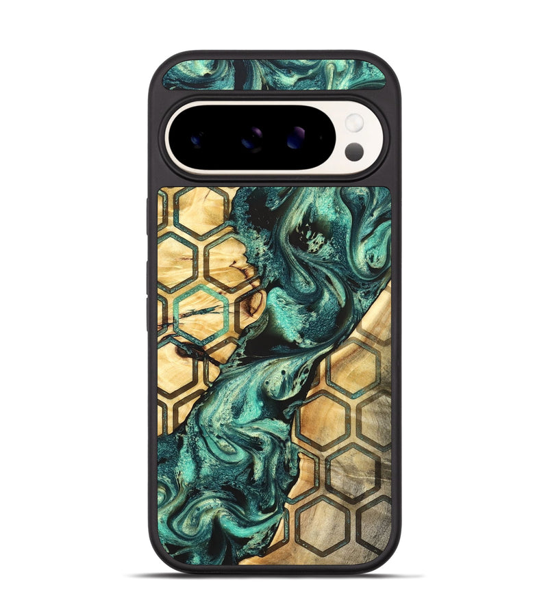 Pixel 9 Wood Phone Case - Ettie (Pattern, 824053)