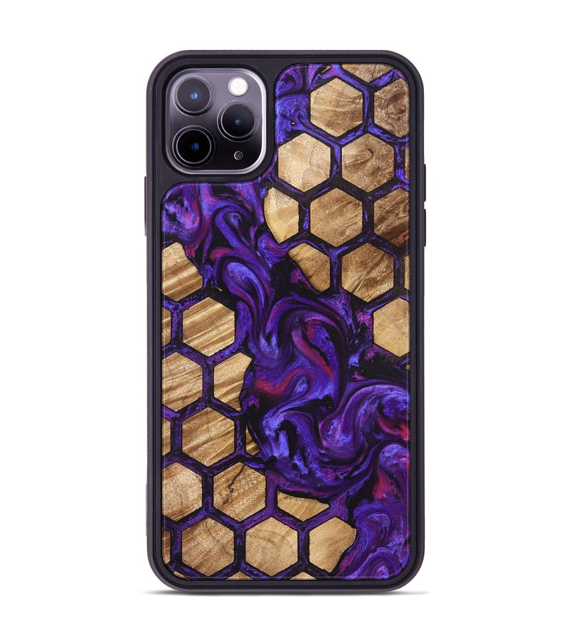 iPhone 11 Pro Max Wood Phone Case - Kaye (Pattern, 824054)